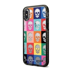 iPhone X/XS/XR Casetify Oscar Madrazo Pop Skulls Phone Case